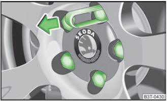 Abb. 128 Abdeckkappe abziehen